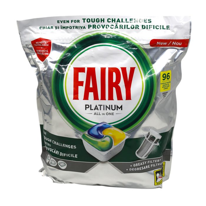 Гель-капсули для посудомийної машини Fairy All in 1 Lemon 96 шт.